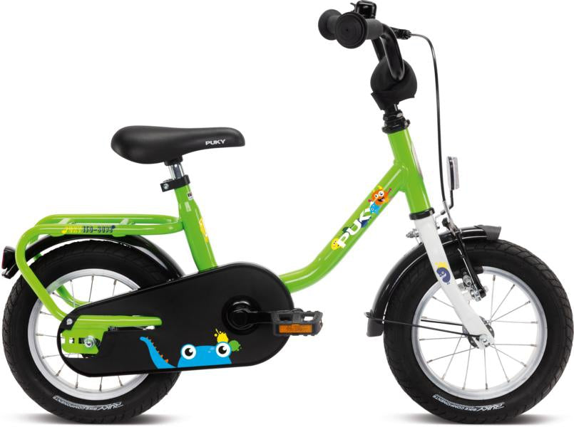 Children's bicycle Puky 12" steel, green/white (4115)