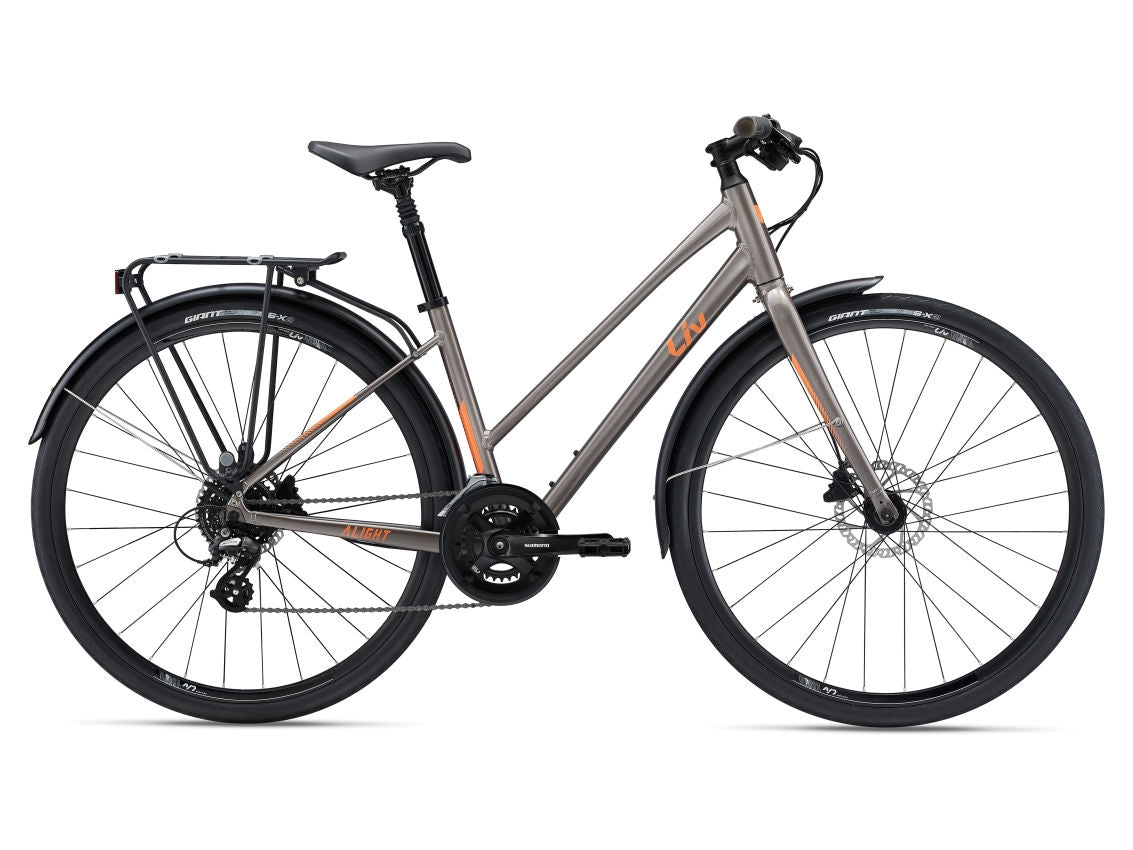 City bicycle Liv Alight 2 City Disc 28", grey