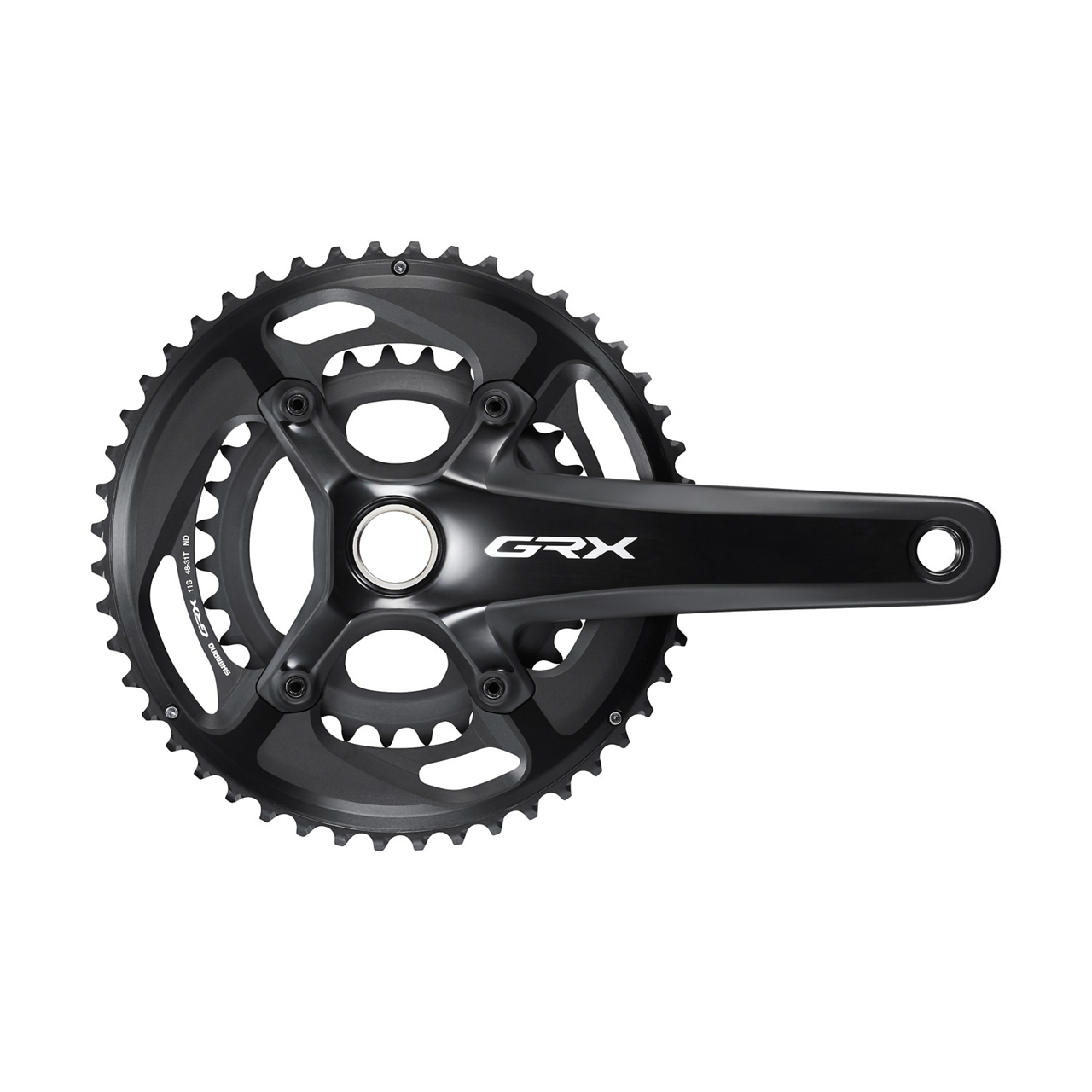 Crankset Shimano GRX FC-RX810-2 11-speed 48/31T 172.5 mm black (IFCRX8102DX81)