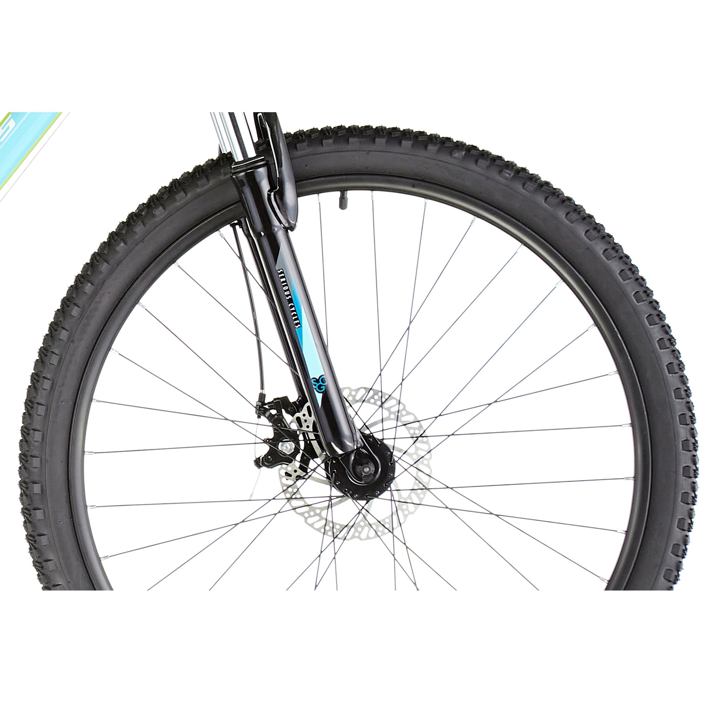 Mountain bike Serious Rockville Disc 27.5", green/blue