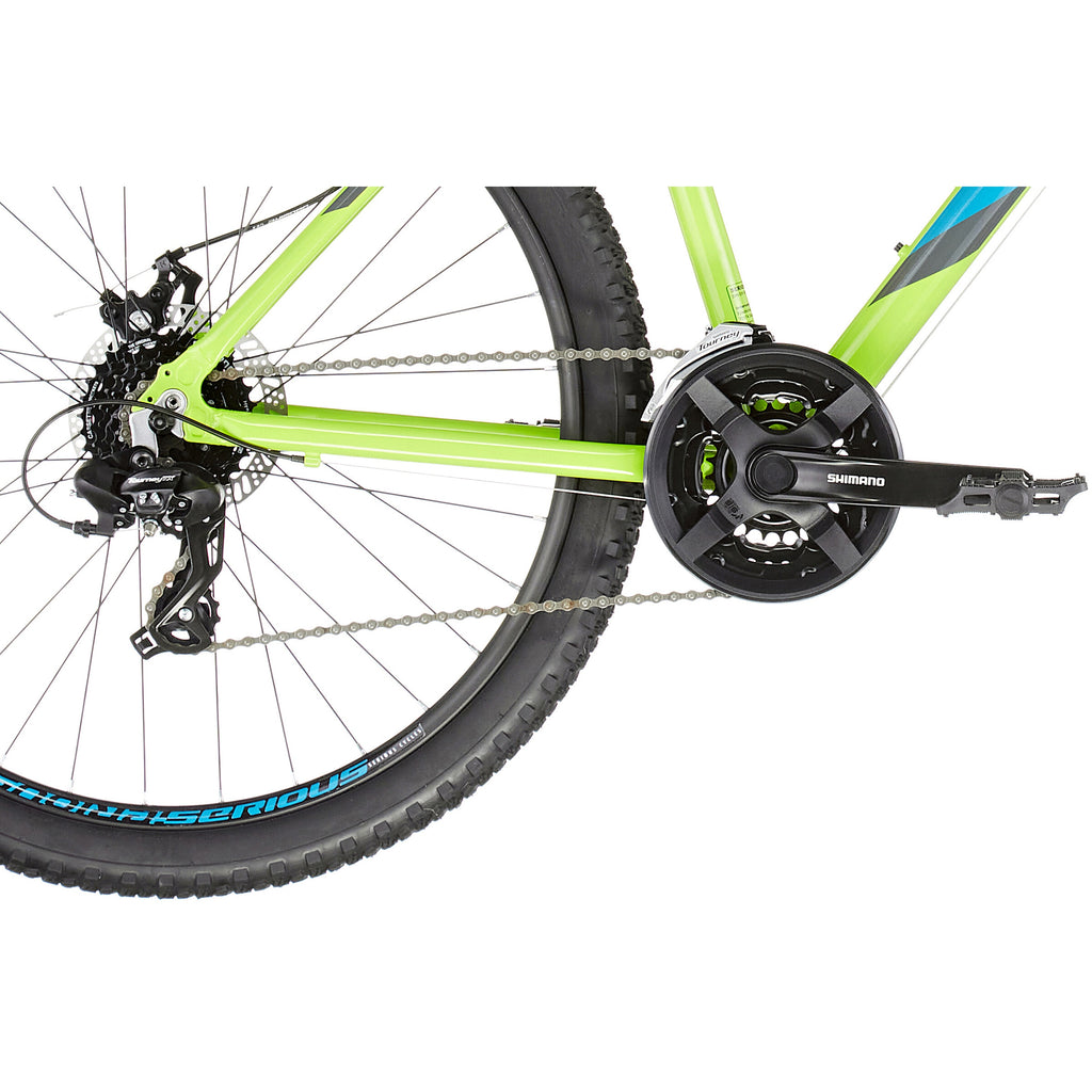 Mountain bike Serious Rockville Disc 27.5", green/blue