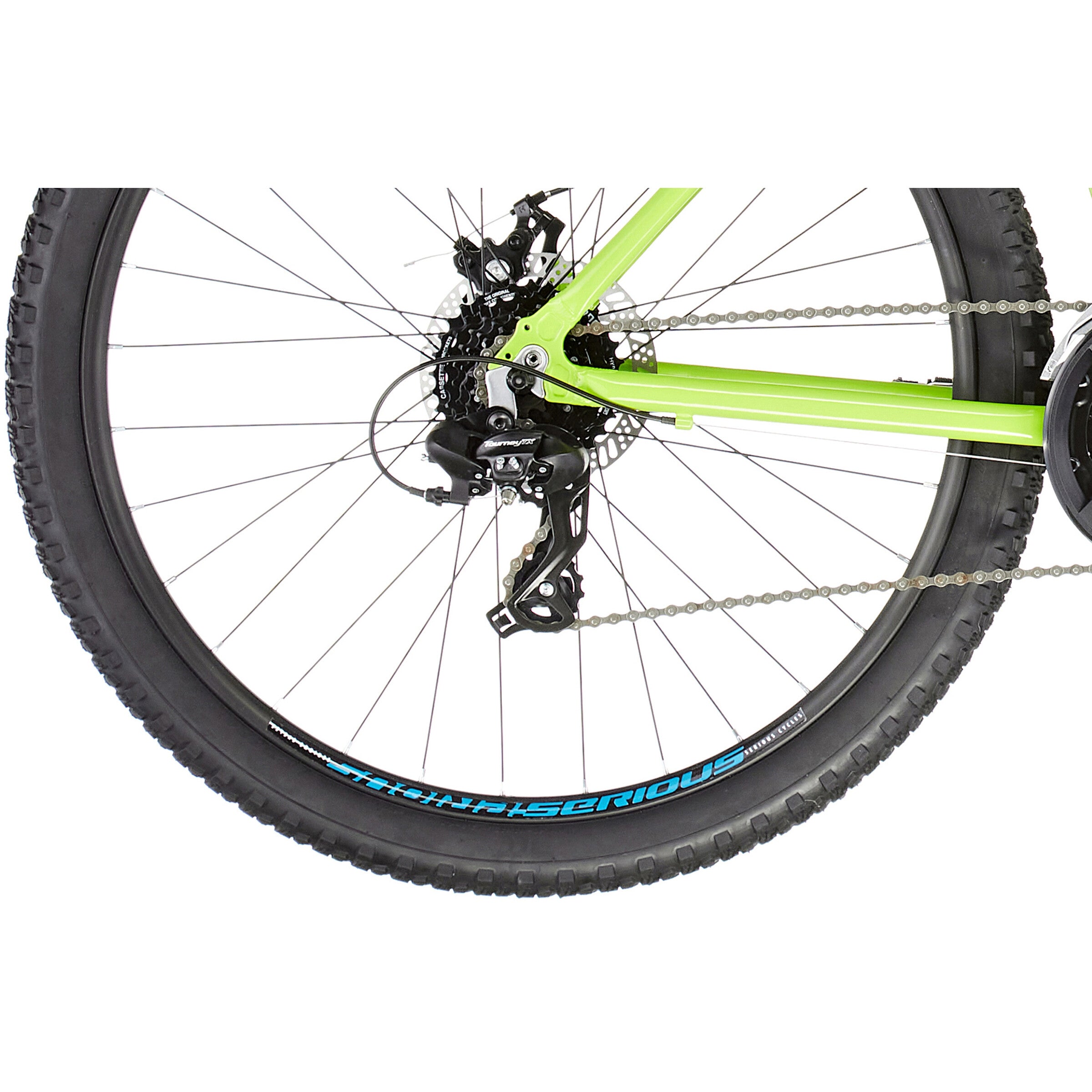 Mountain bike Serious Rockville Disc 27.5", green/blue