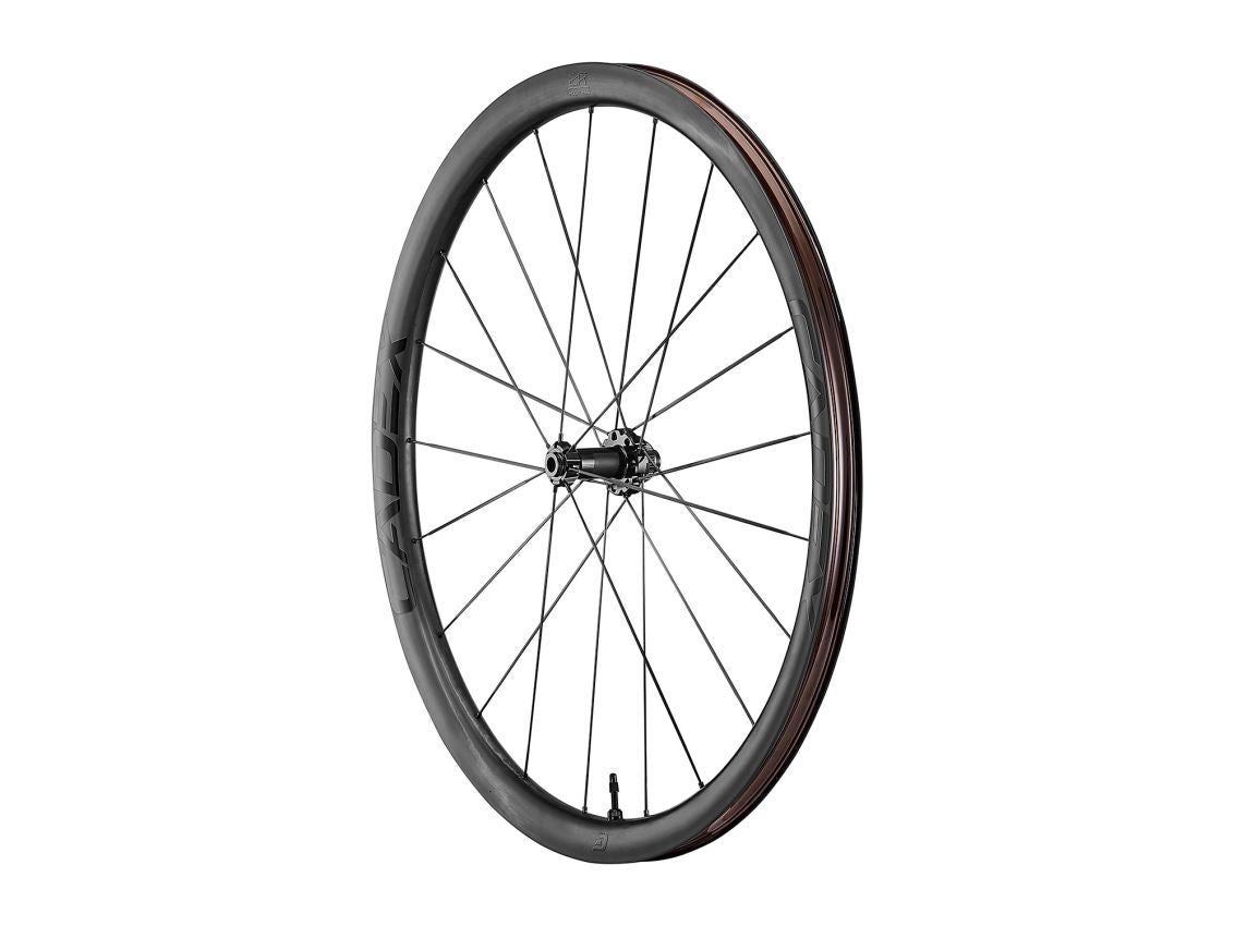 Front wheel Cadex AR 35 Tubeless Disc carbon black