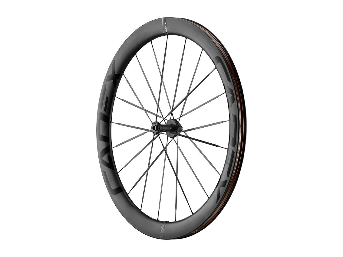 Front wheel Cadex 50 Ultra Tubeless Disc carbon black