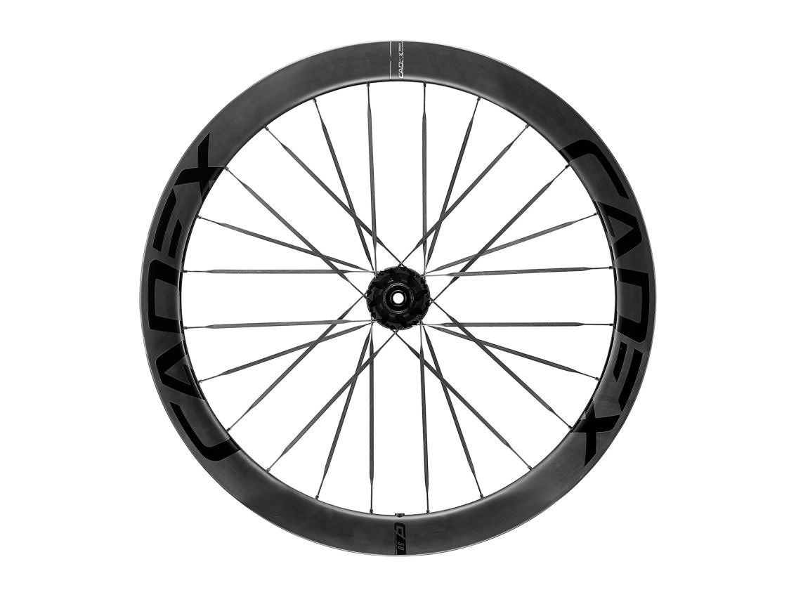 Rear wheel Cadex 50 Ultra Tubeless Disc HG carbon black