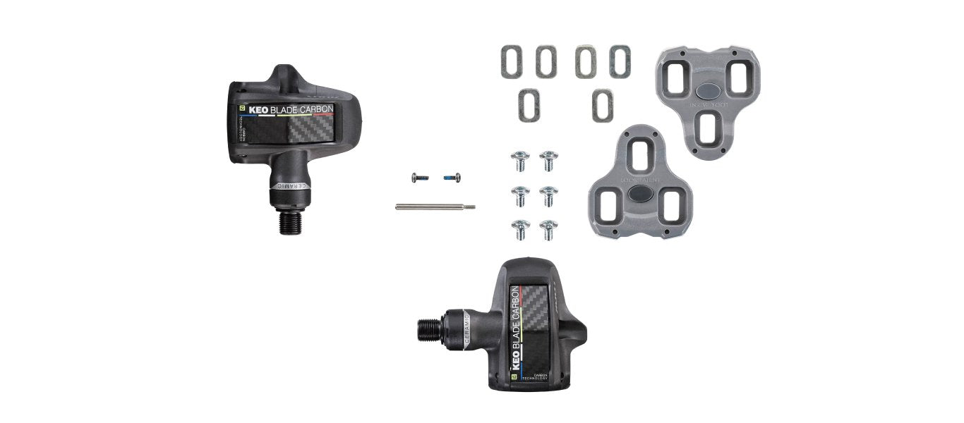 Clipless Pedals Look Keo Blade Carbon Ceramic Road (00022007)