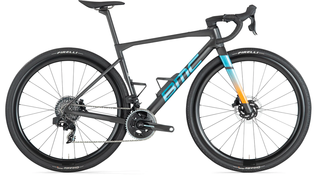 Gravel bike BMC Kaius 01 Two Force AXS 28", black/blue