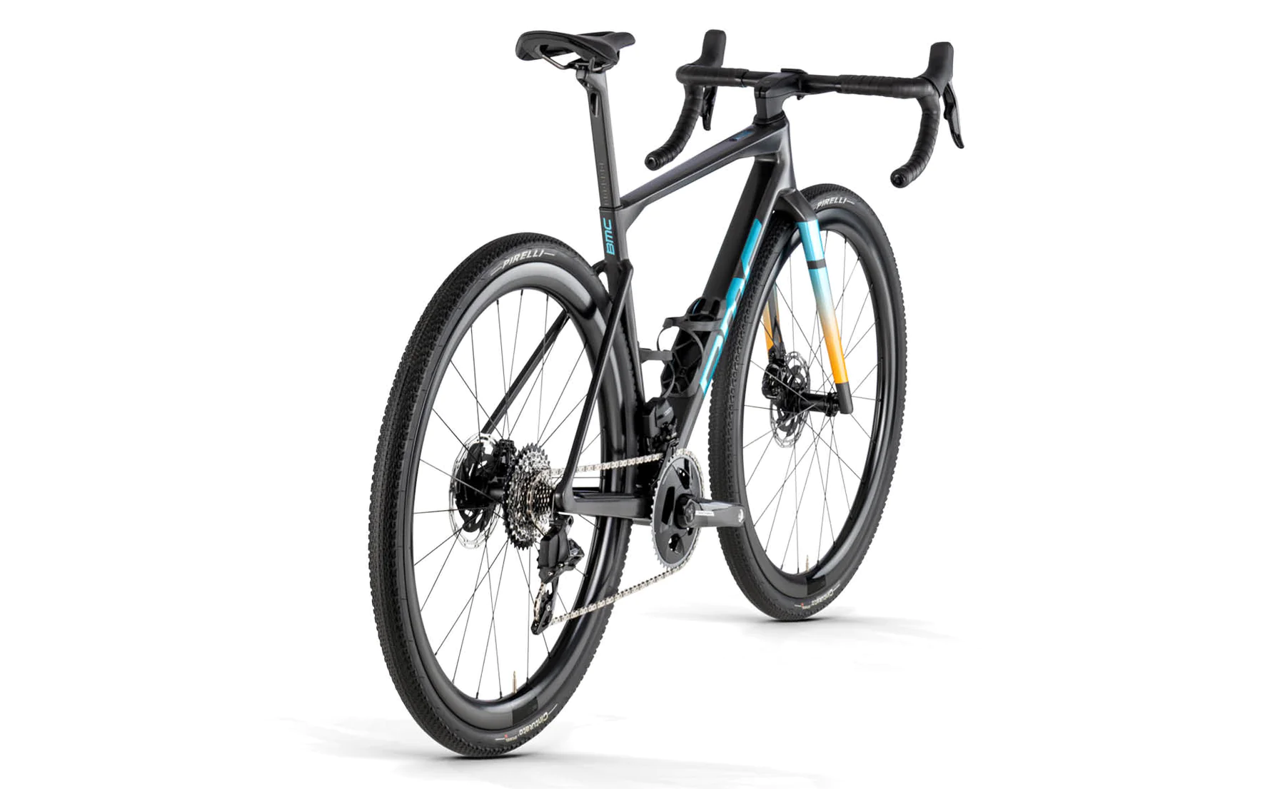 Gravel bike BMC Kaius 01 Two Force AXS 28", black/blue