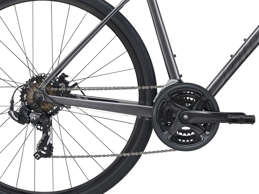 City bicycle Giant Escape 3 Disc 28" Metallic Black