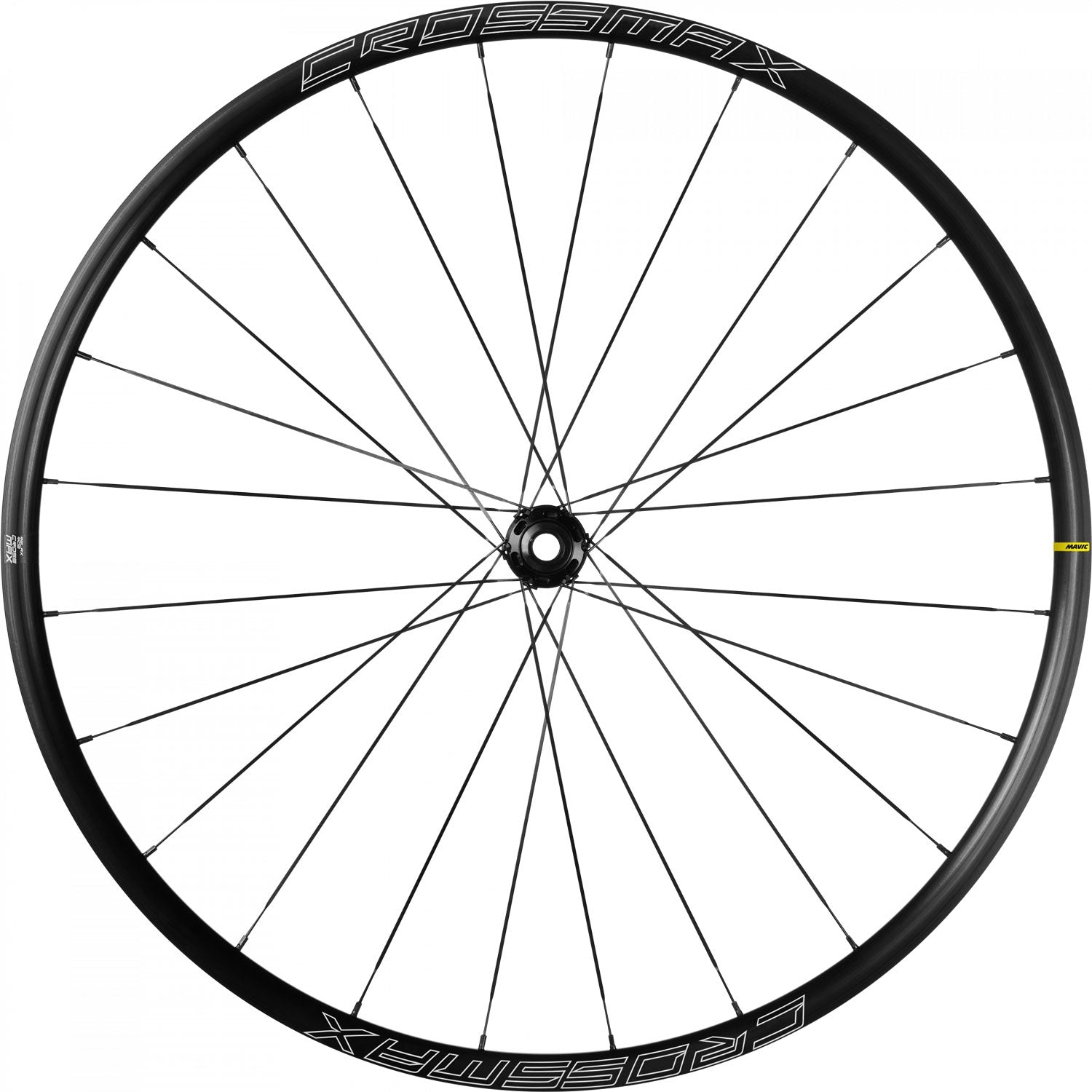 Front wheel Mavic Crossmax Disc CL 15x110 mm black (F9268115)