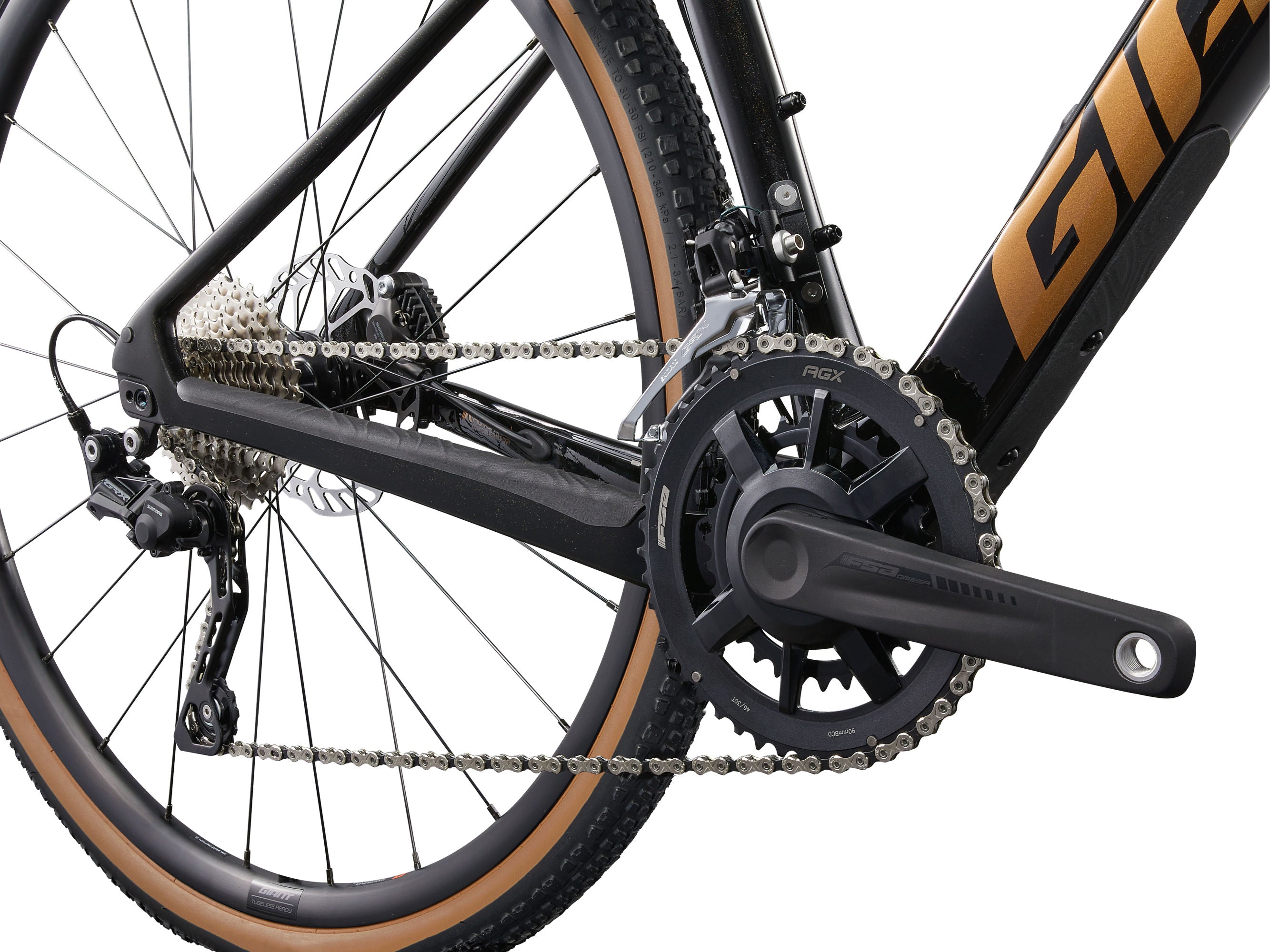 Gravel bike Giant Revolt Advanced 3 28" Panther (2025)