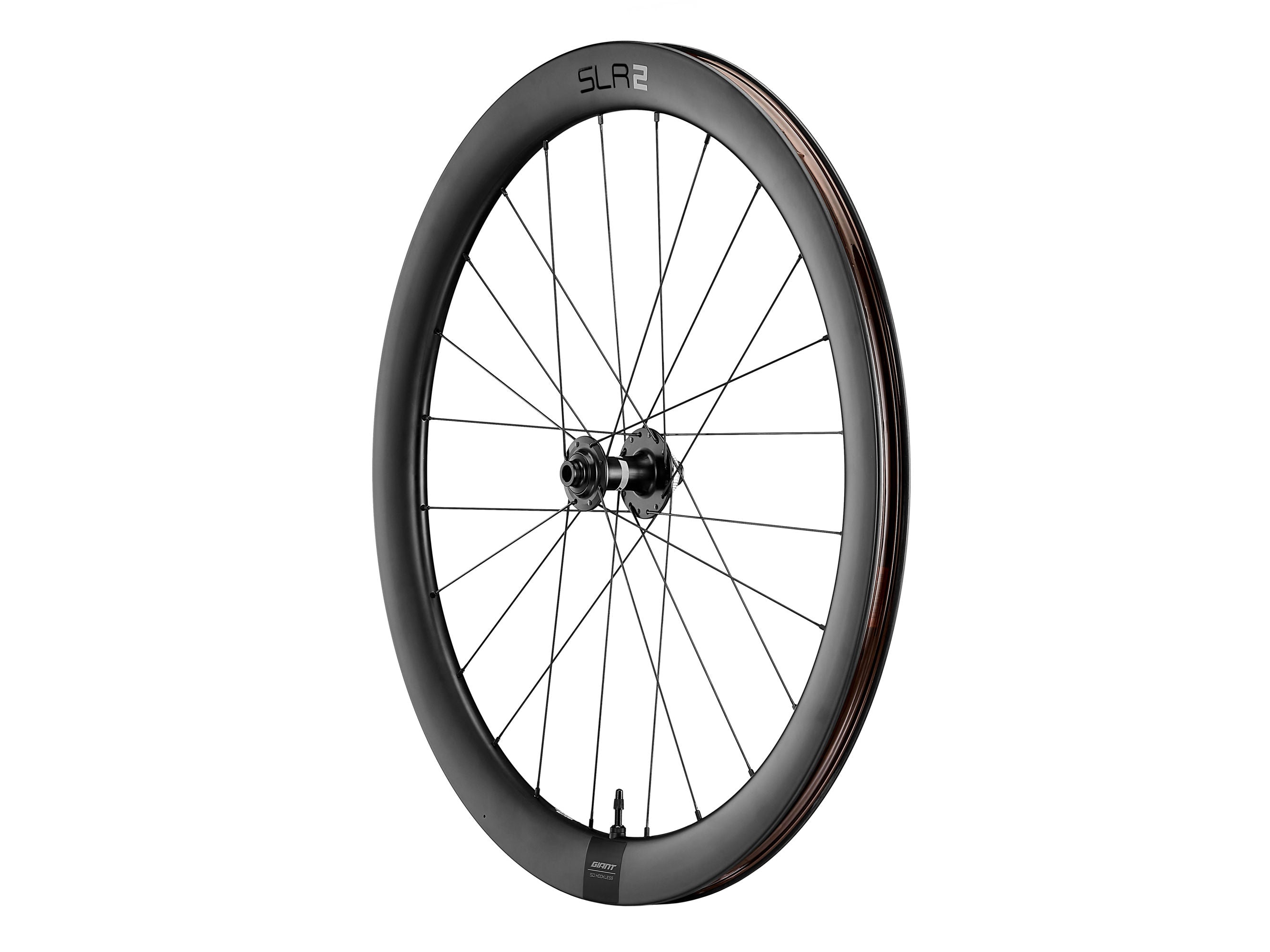 Front wheel Giant SLR 2 50 DB Hookless black