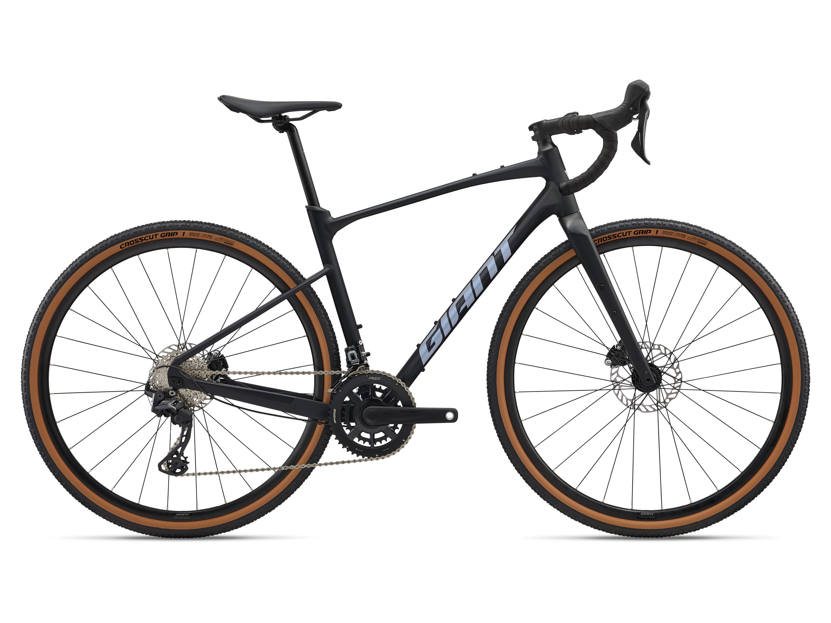 Gravel bike Giant Revolt 0 28" Black/Moonstone (2025)