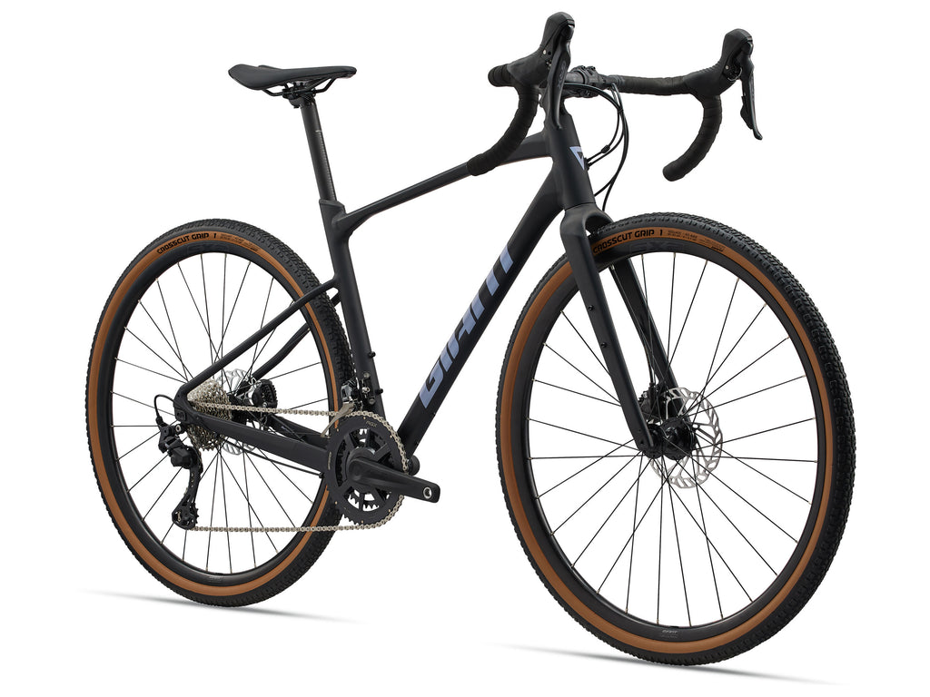 Gravel bike Giant Revolt 0 28" Black/Moonstone (2025)