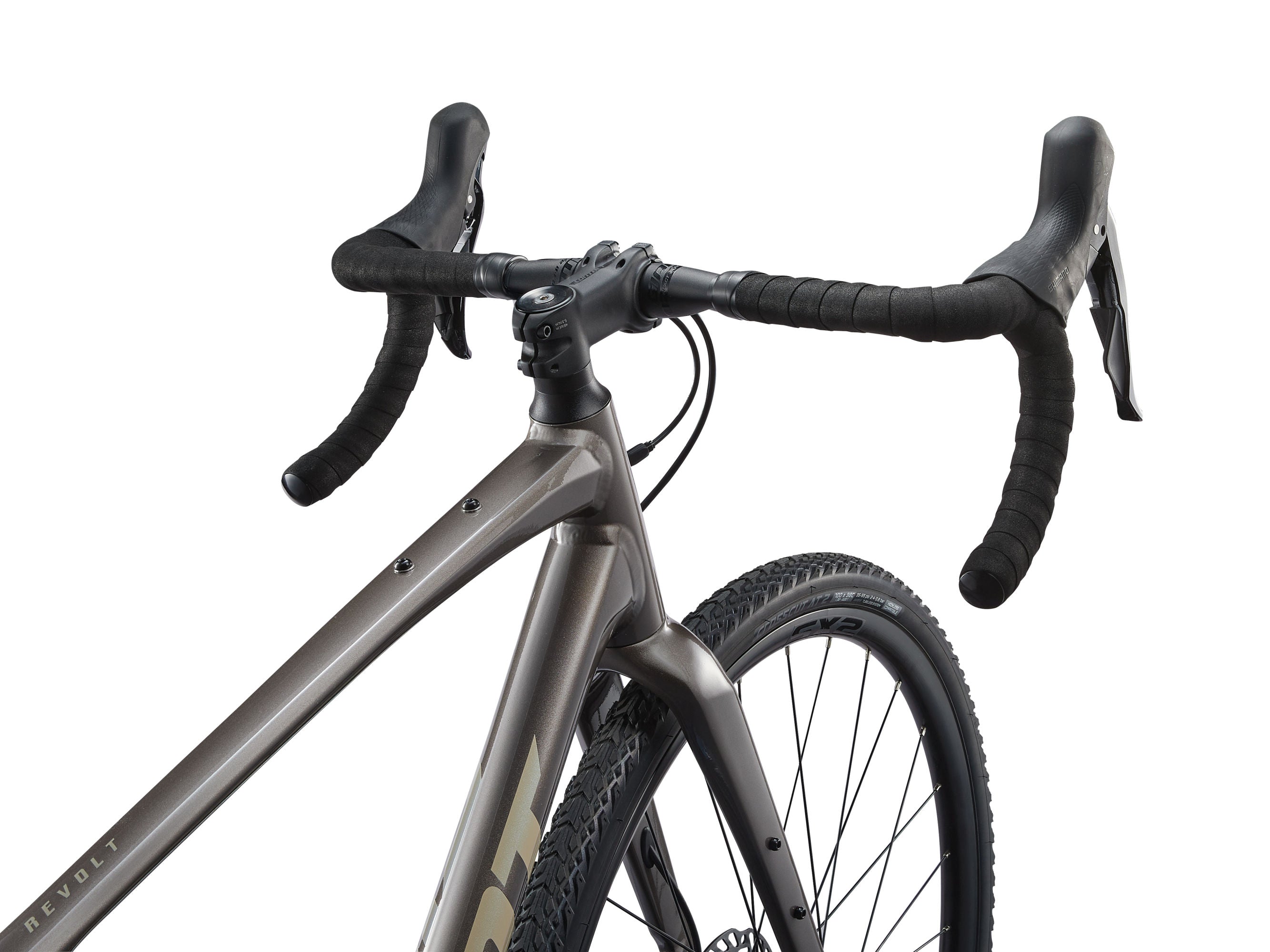 Gravel bike Giant Revolt 1 28" Metal/Shoreline (2025)