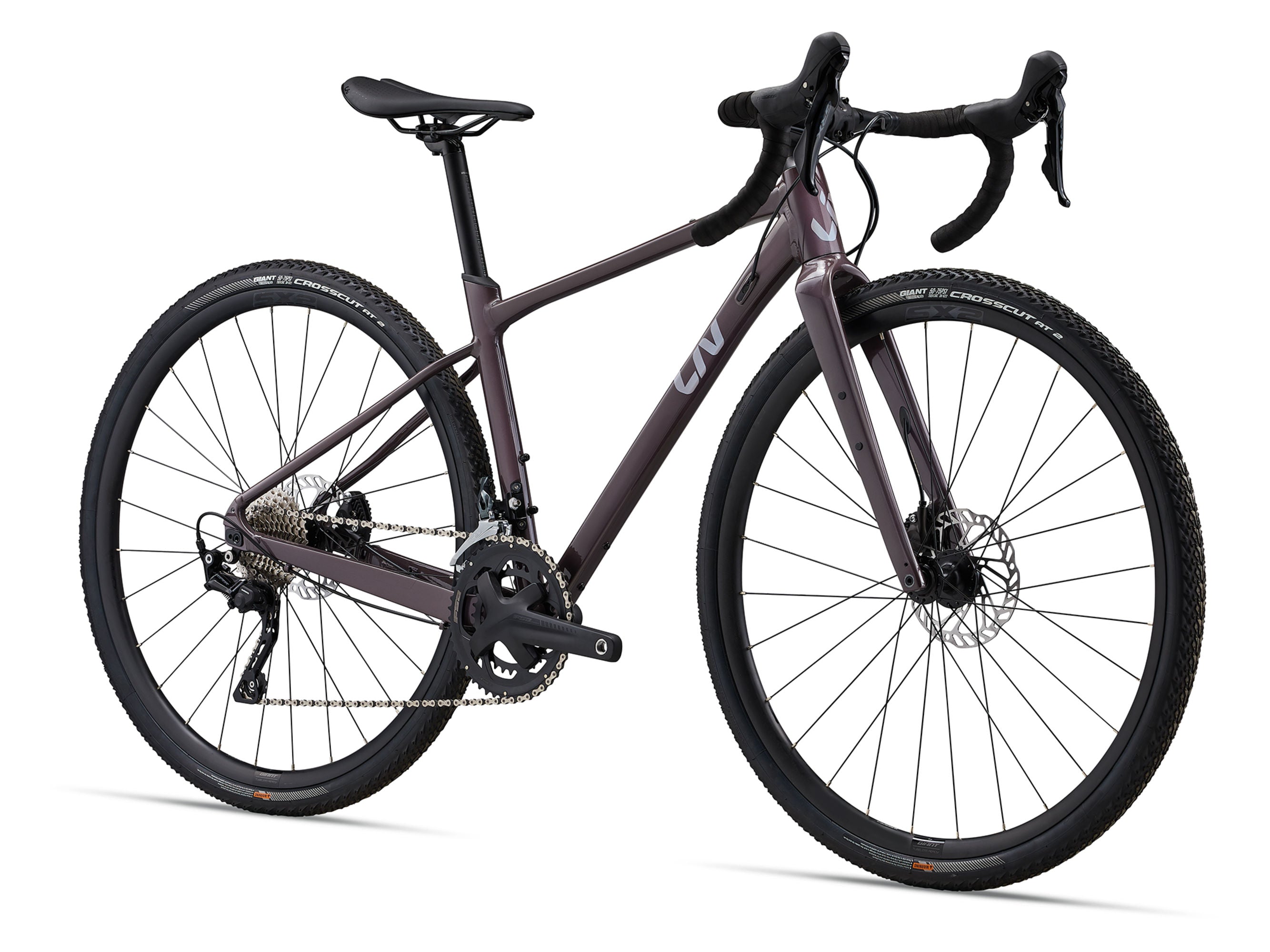Gravel bike Liv Devote 1 28" Charcoal Plum (2025)