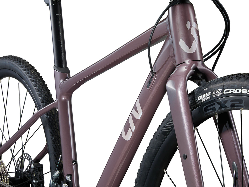 Gravel bike Liv Devote 1 28" Charcoal Plum (2025)
