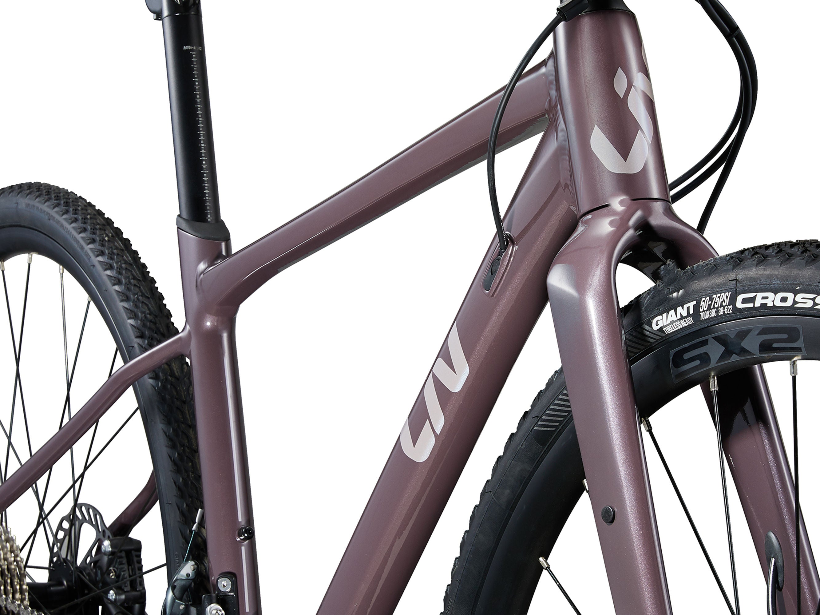 Gravel bike Liv Devote 1 28" Charcoal Plum (2025)