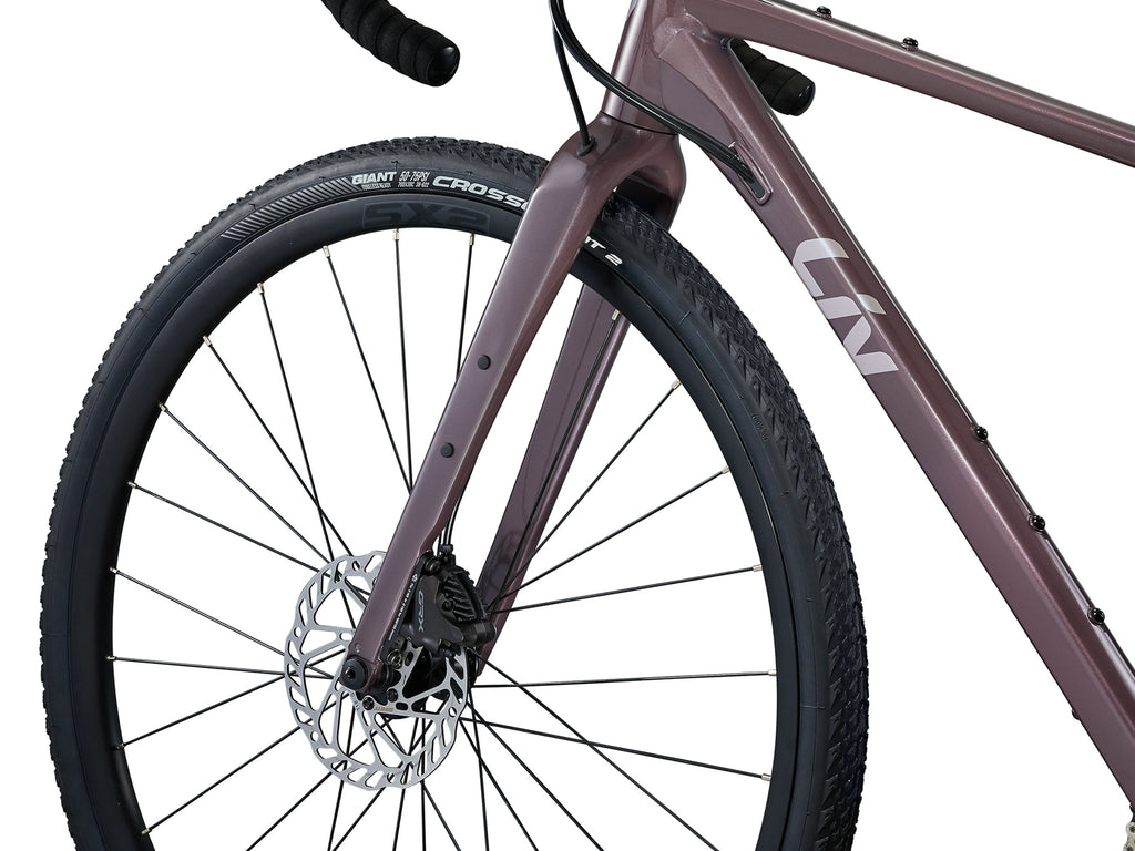 Gravel bike Liv Devote 1 28" Charcoal Plum (2025)