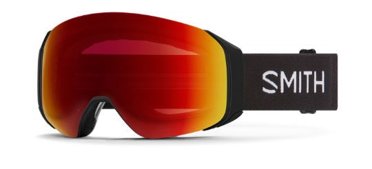Winter sports goggles Smith 4D MAG S Black Chromapop Sun Red