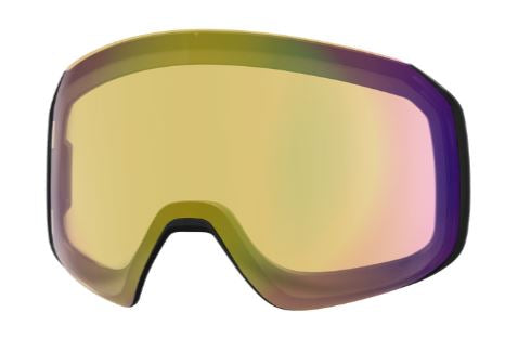 Winter sports goggles Smith 4D MAG S Black Chromapop Sun Red