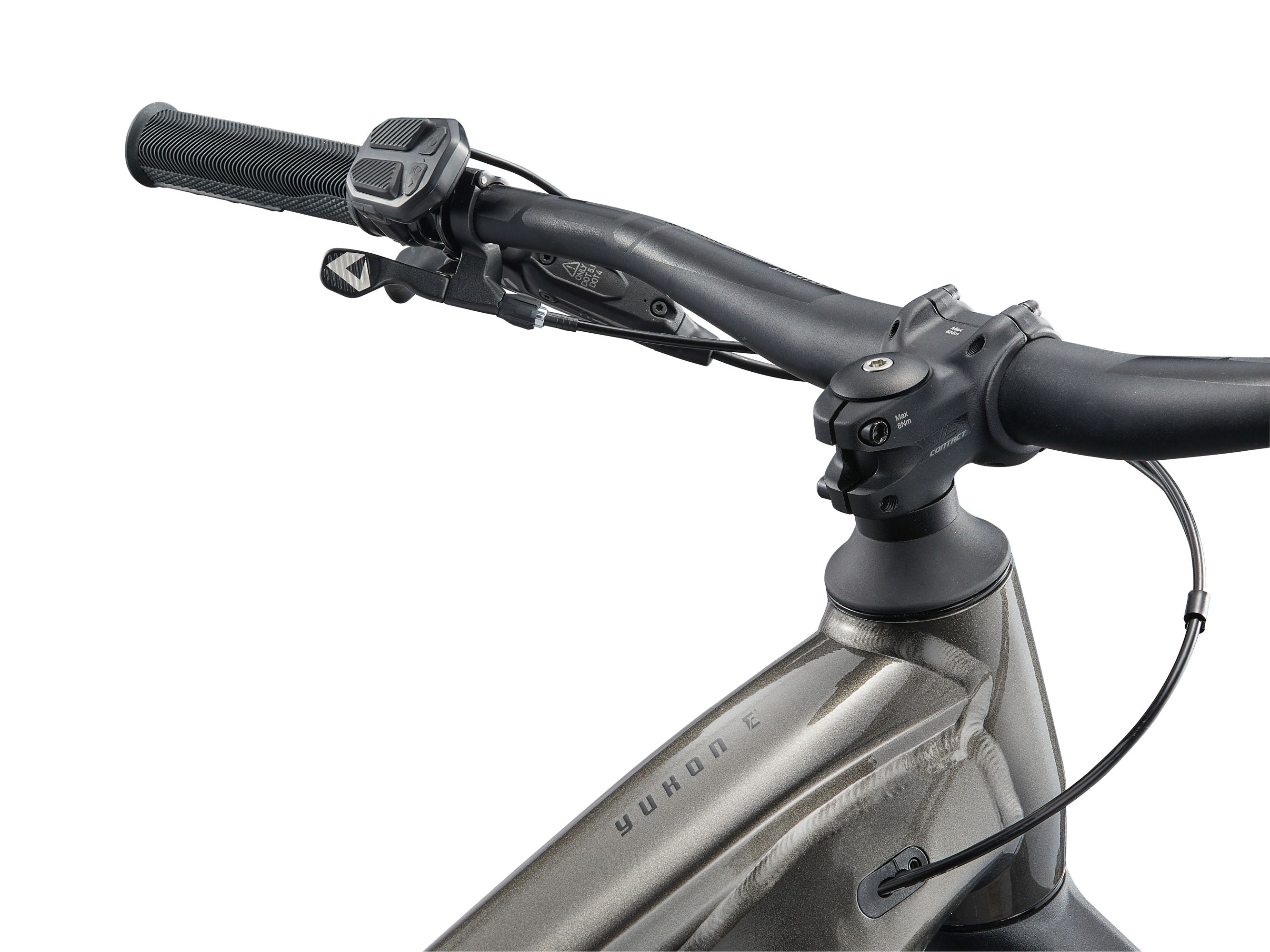 Electric mountain bike Giant Yukon E+ 29" 25km/h Space Grey (2025)