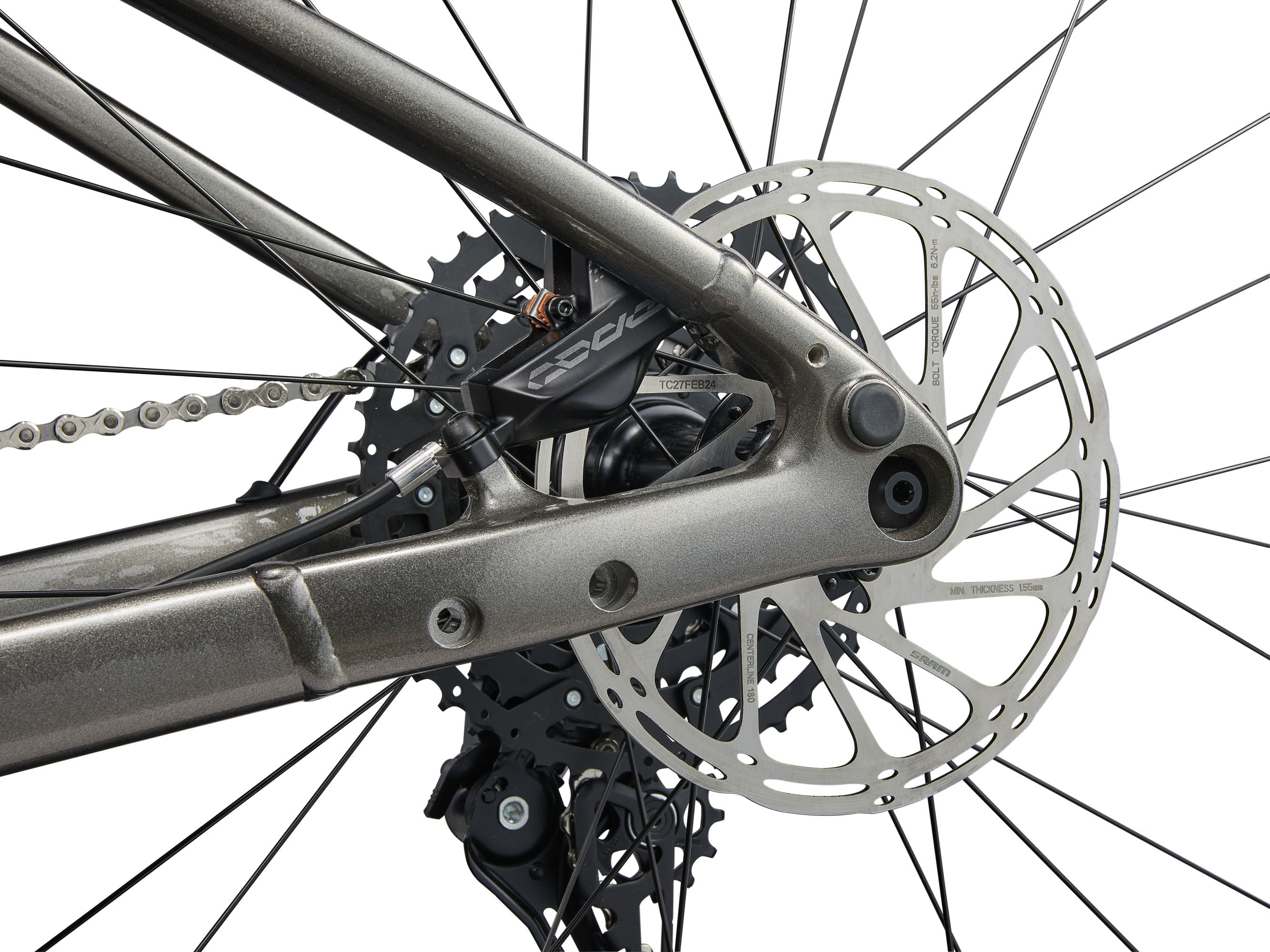 Electric mountain bike Giant Yukon E+ 29" 25km/h Space Grey (2025)