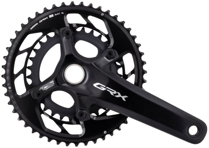 Crankset Shimano GRX FC-RX820-2 12-speed 172.5 mm 48-31T black (FCRX8202DX81)