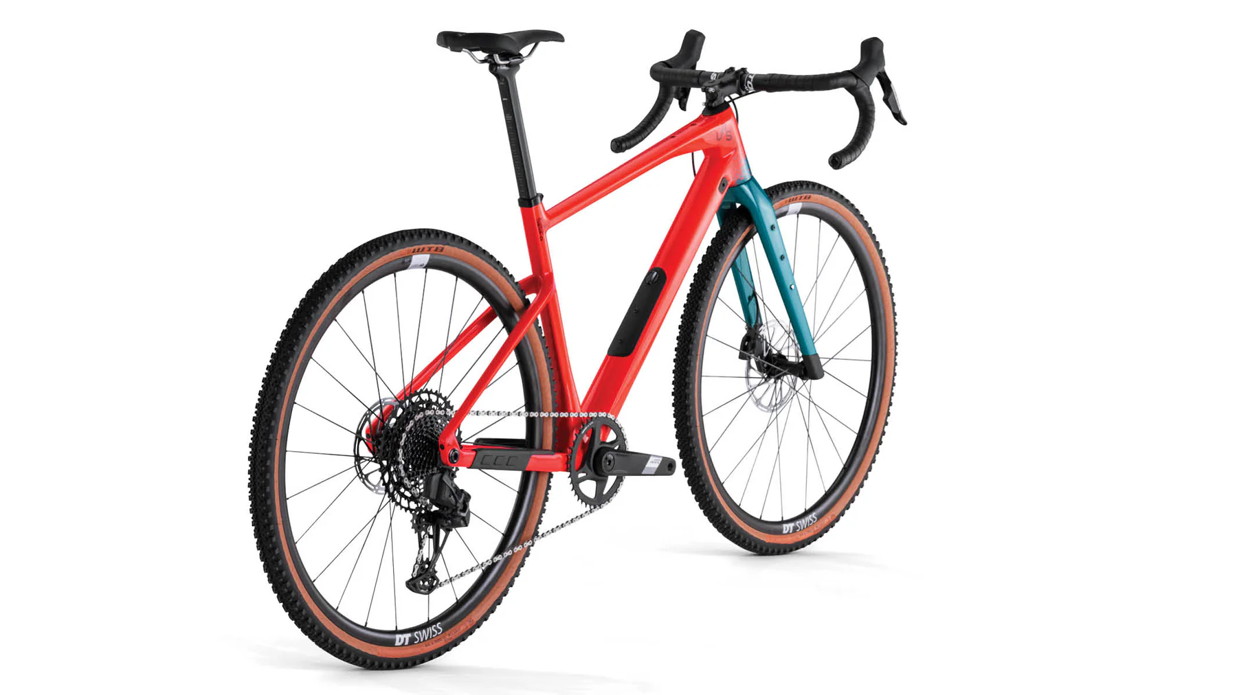 Gravel bike BMC URS TWO 28" Neon Red/Dark Petrol