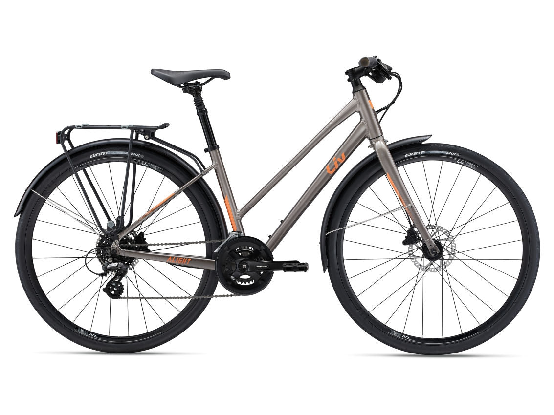 City bicycle Liv Alight 2 City Disc 28", grey