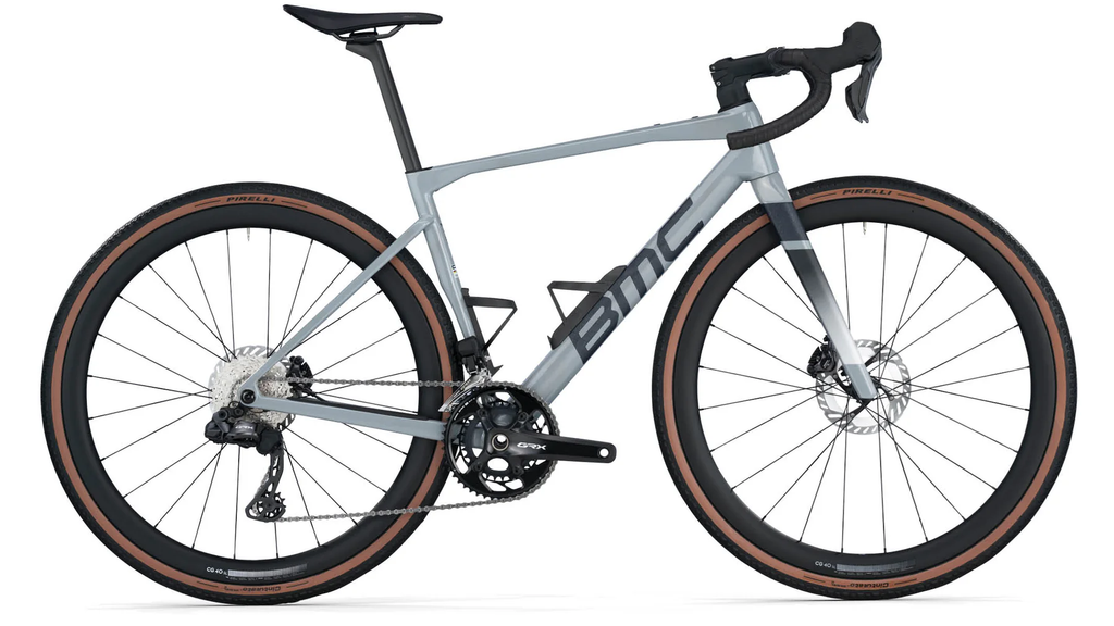 Gravel bike BMC Kaius 01 Three GRX Di2 28", grey (2026)
