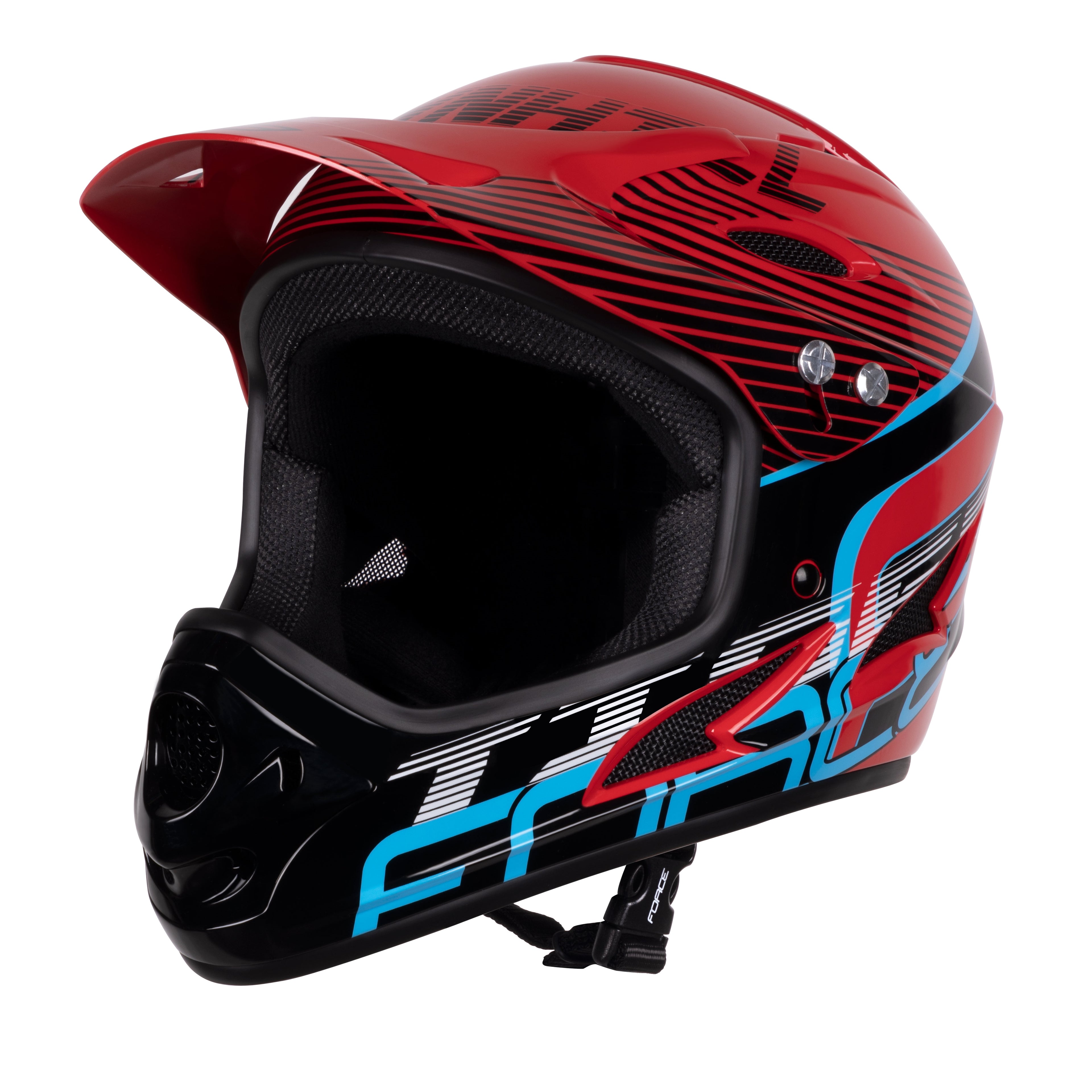 Protective Helmet Force Tiger red/black/blue