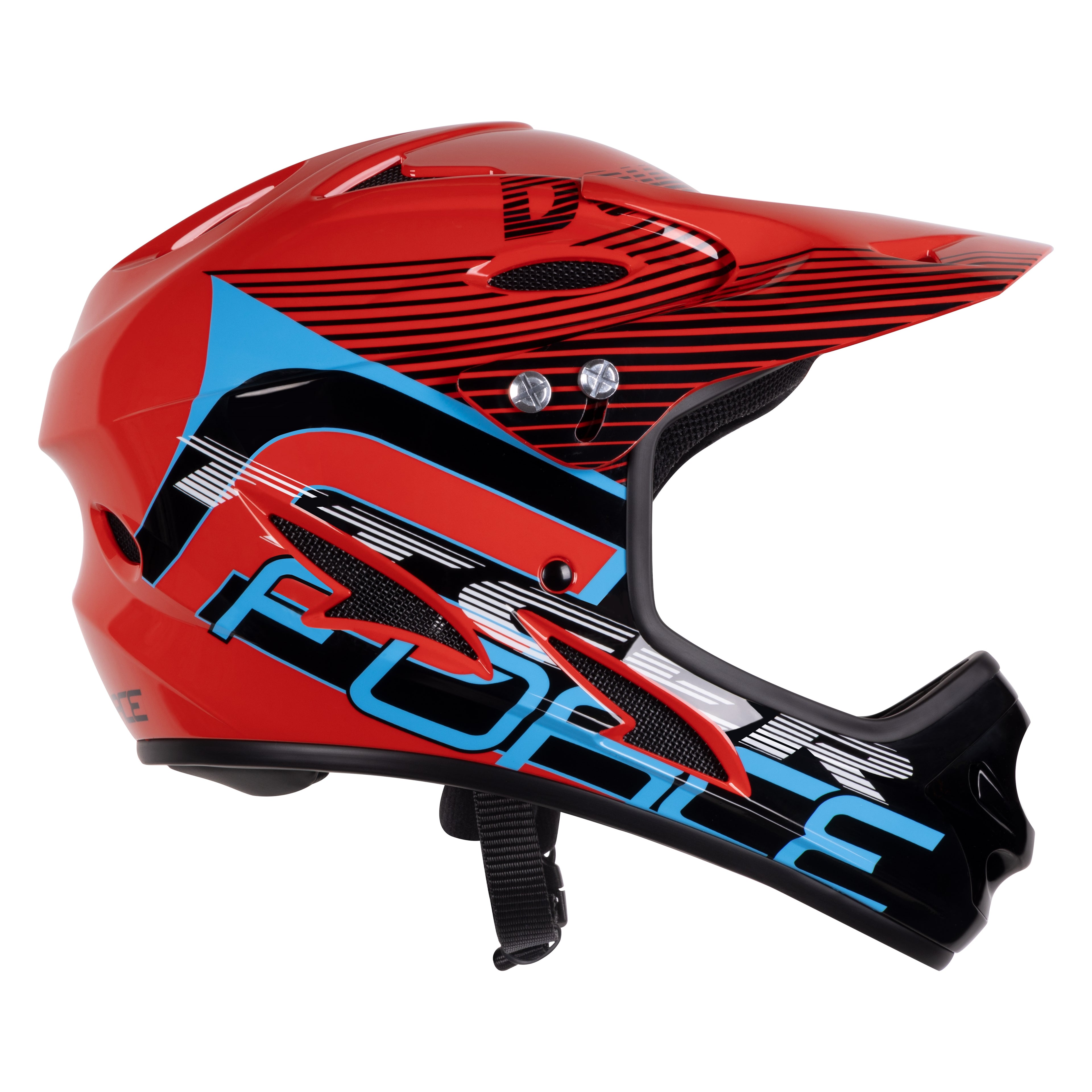 Protective Helmet Force Tiger red/black/blue