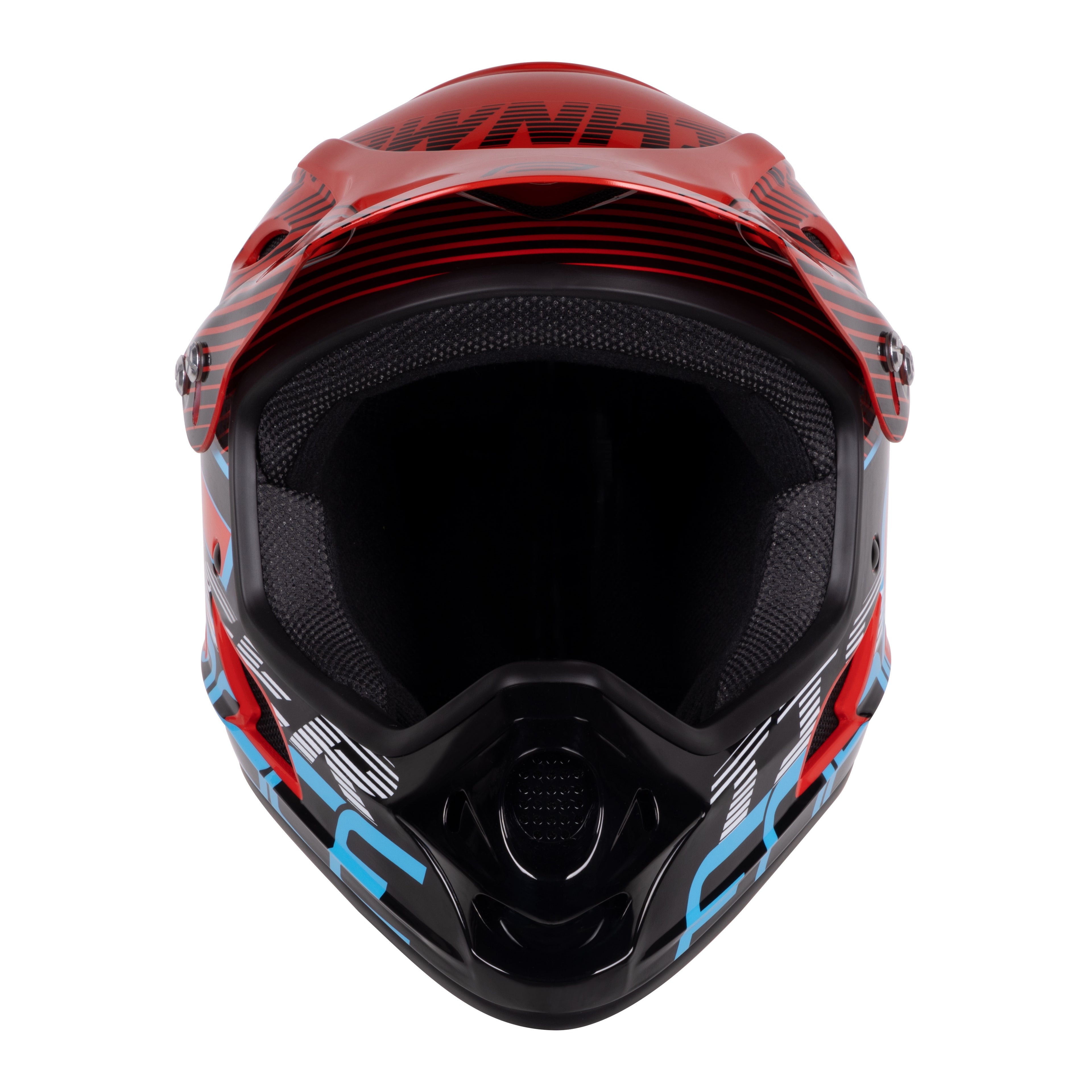 Protective Helmet Force Tiger red/black/blue