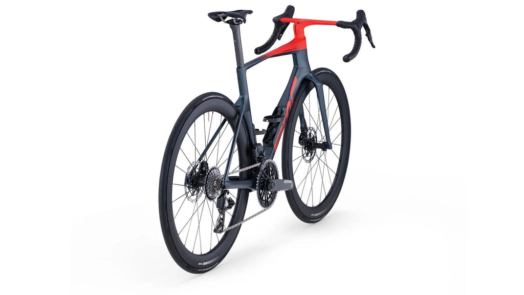 Road bike BMC Teammachine R 01 THREE Force AXS Deep Sea/Neon Red (2026)