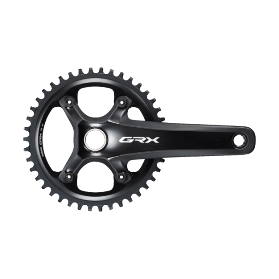 Crankset Shimano GRX FC-RX810-1 11 speed 42T 172.5 mm black (IFCRX8101DXB2)