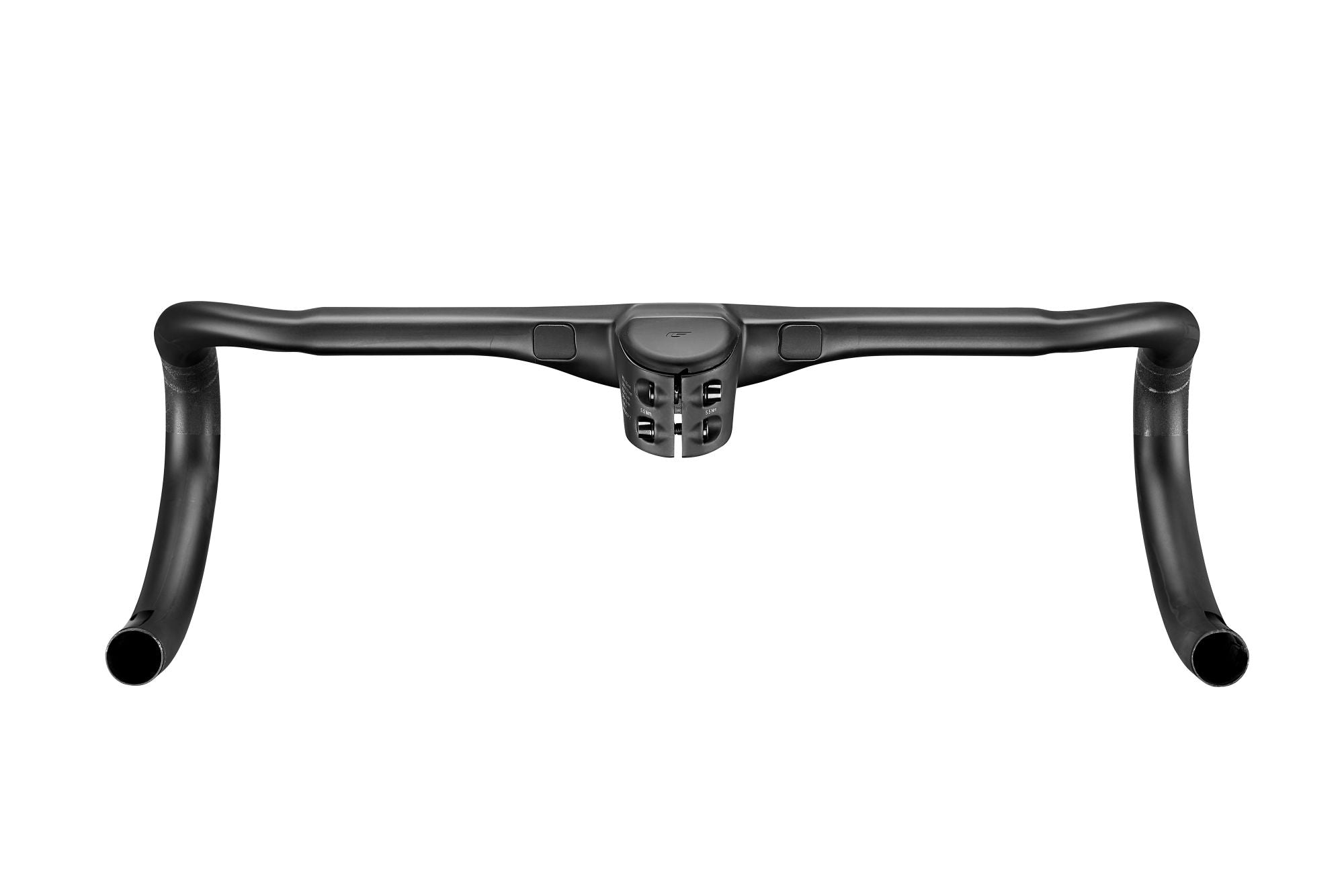 Road bike integrated handlebar Cadex Aero carbon black