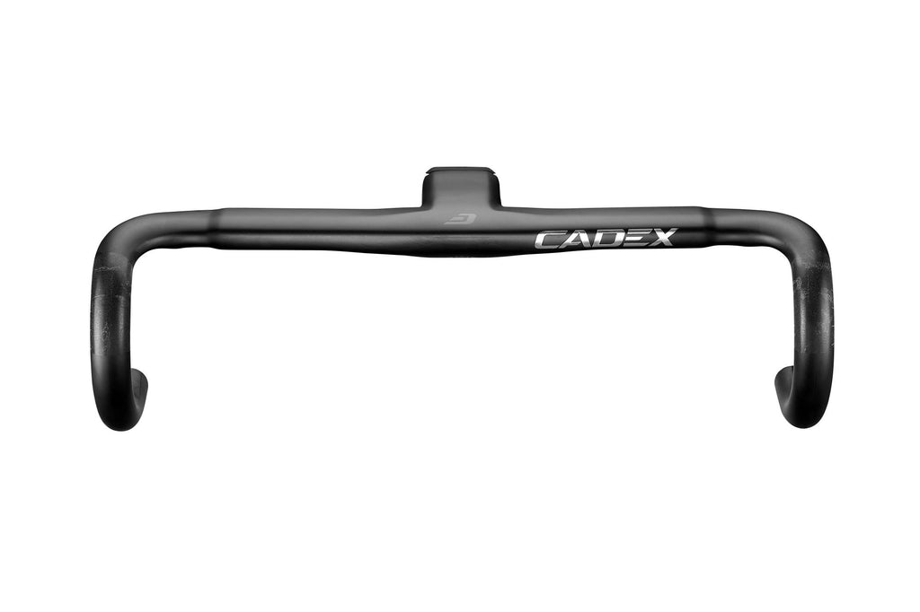 Road bike integrated handlebar Cadex Aero carbon black