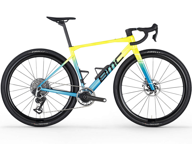 Gravel bike BMC Kaius 01 One 28" Acid Yellow/River Blue (2026)