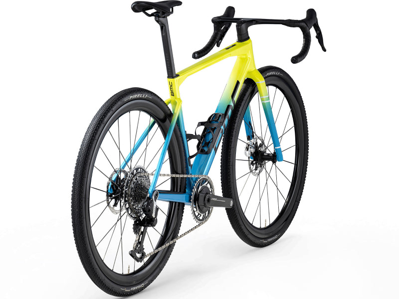Gravel bike BMC Kaius 01 One 28" Acid Yellow/River Blue (2026)