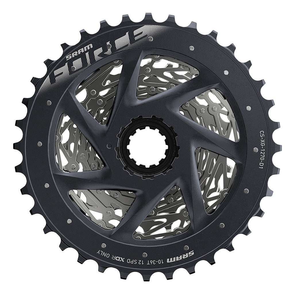 Cassette Sram XG-1270 Force XDR 12-speed 10-33T (00.2418.117.001)