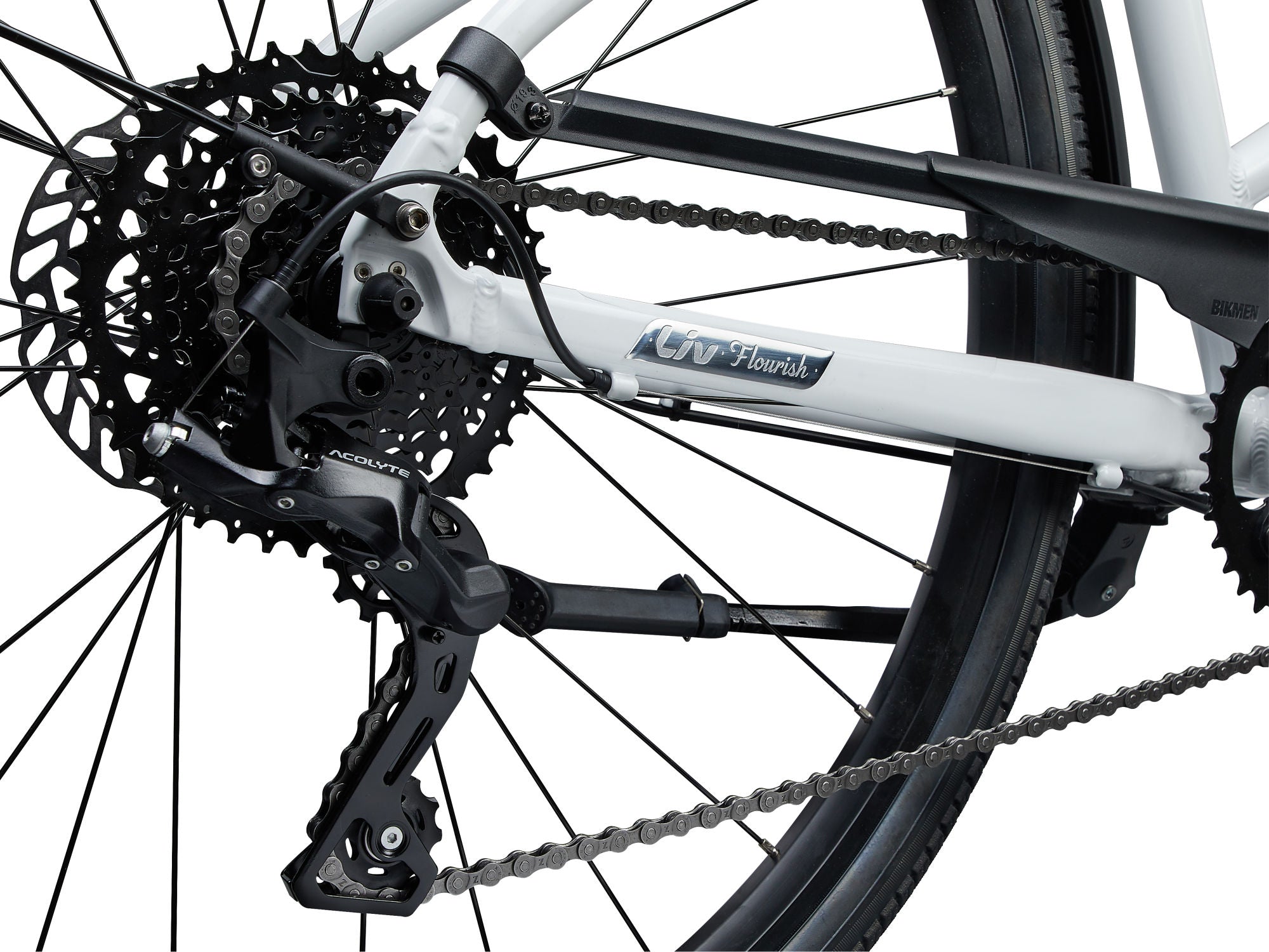 Bicycle Liv Flourish 3 Disc L 28" White