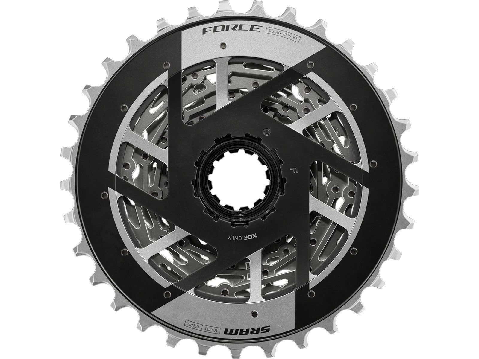 Cassette Sram XG-1270 Force E1 12-speed 10-33T (00.2418.159.002)