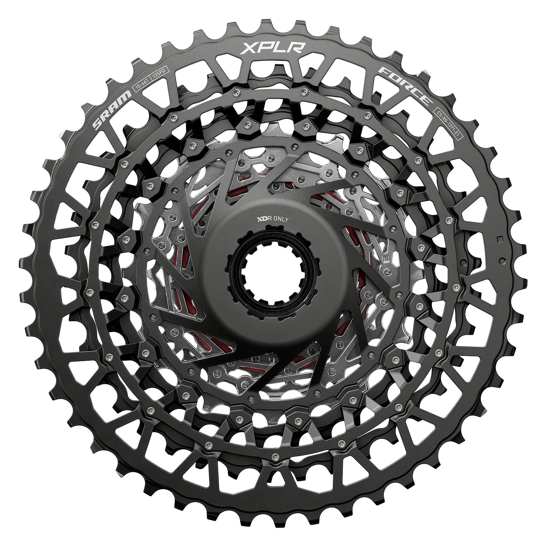 Cassette Sram XG-1371 Force XPLR 13-speed 10-46T (00.2418.160.000)