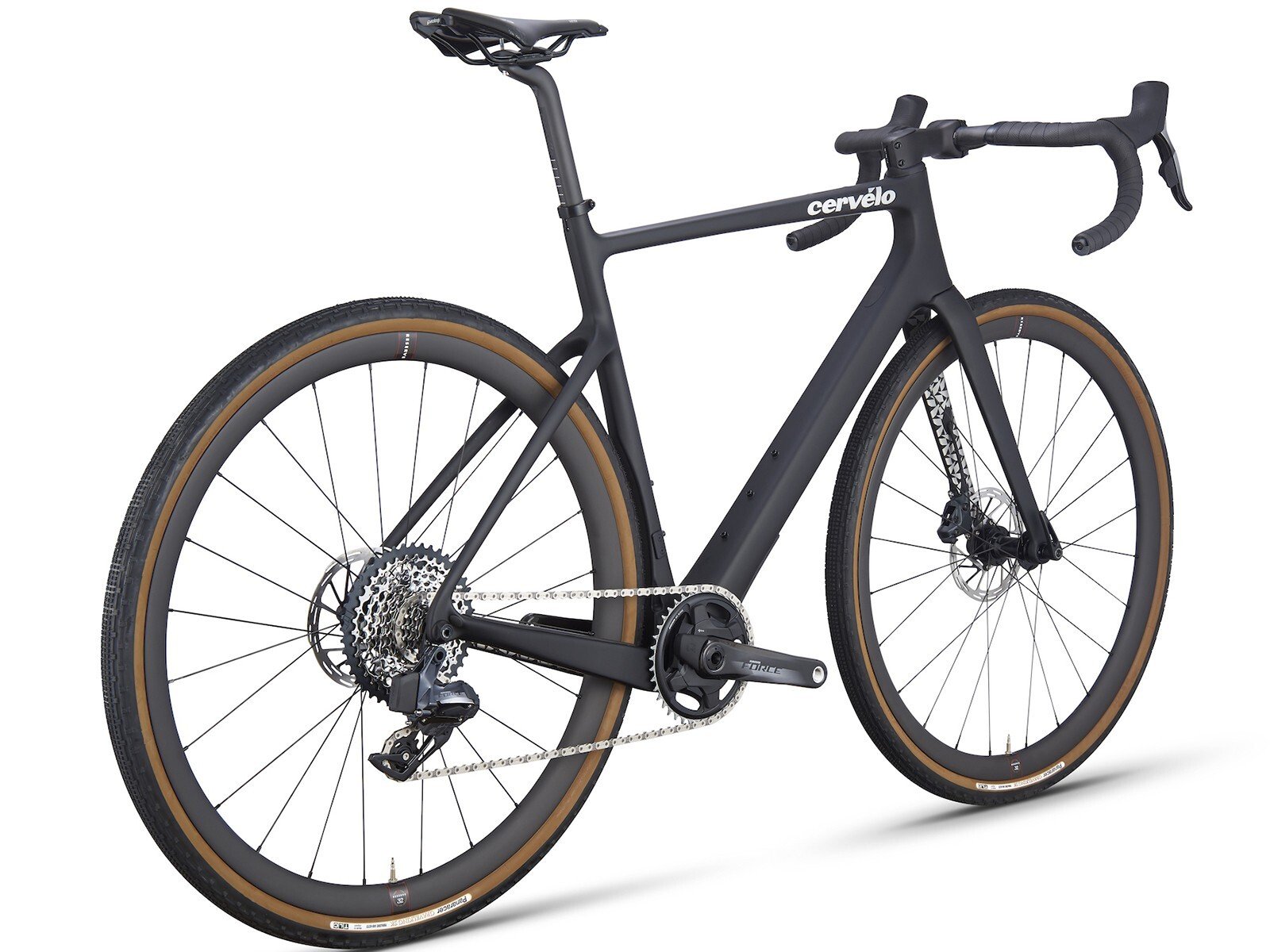 Gravel bicycle Cervelo Aspero-5 Force XPLR eTap AXS 1 Five Black (C)