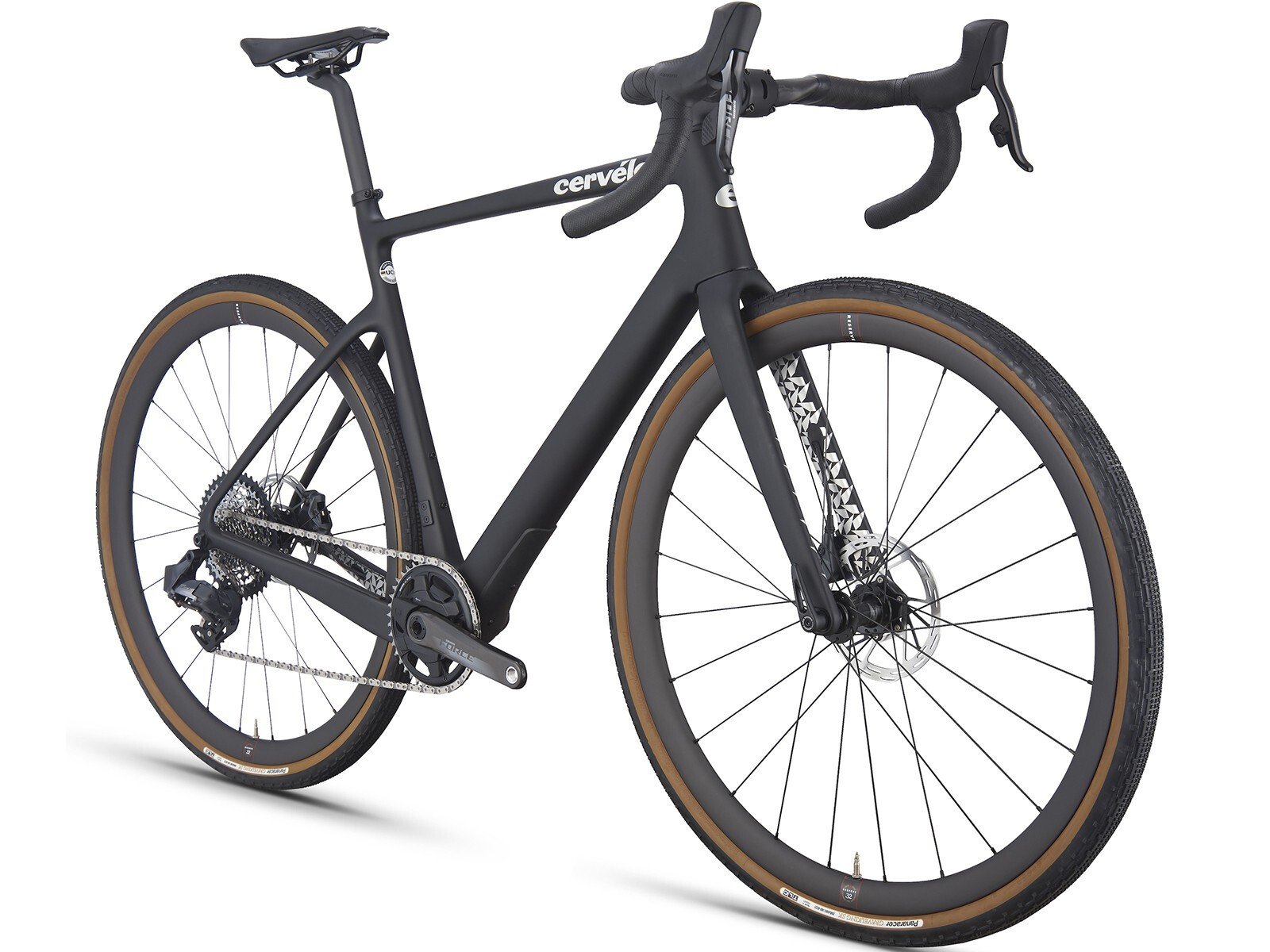 Gravel bicycle Cervelo Aspero-5 Force XPLR eTap AXS 1 Five Black (C)