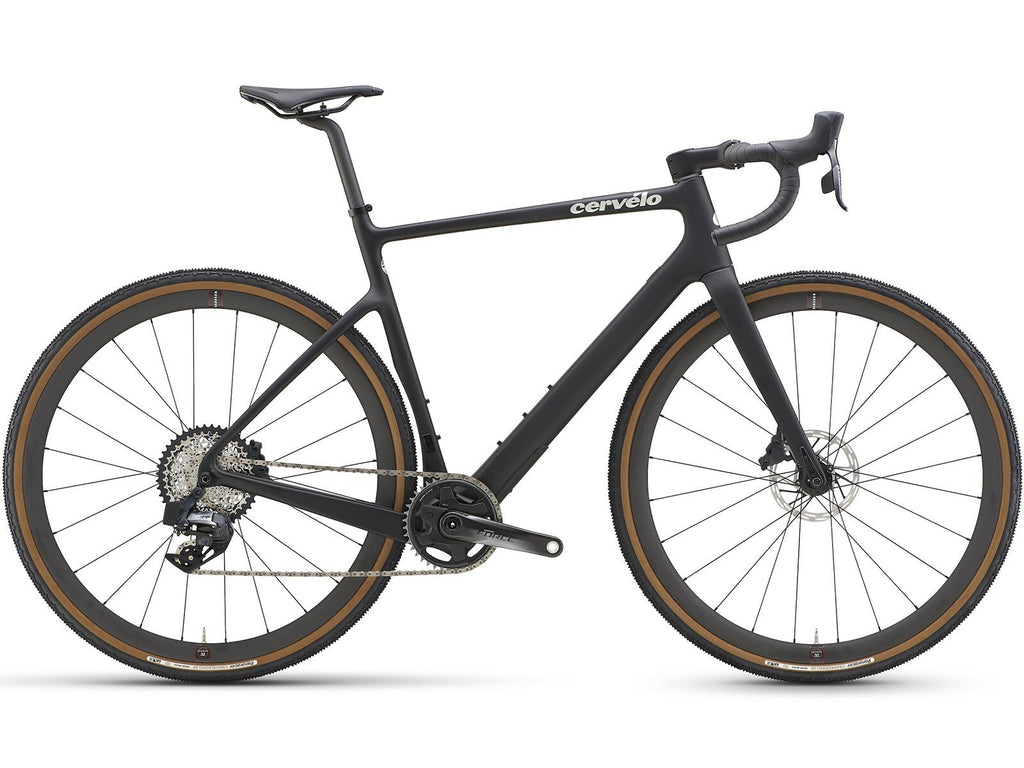 Gravel bicycle Cervelo Aspero-5 Force XPLR eTap AXS 1 Five Black (C)