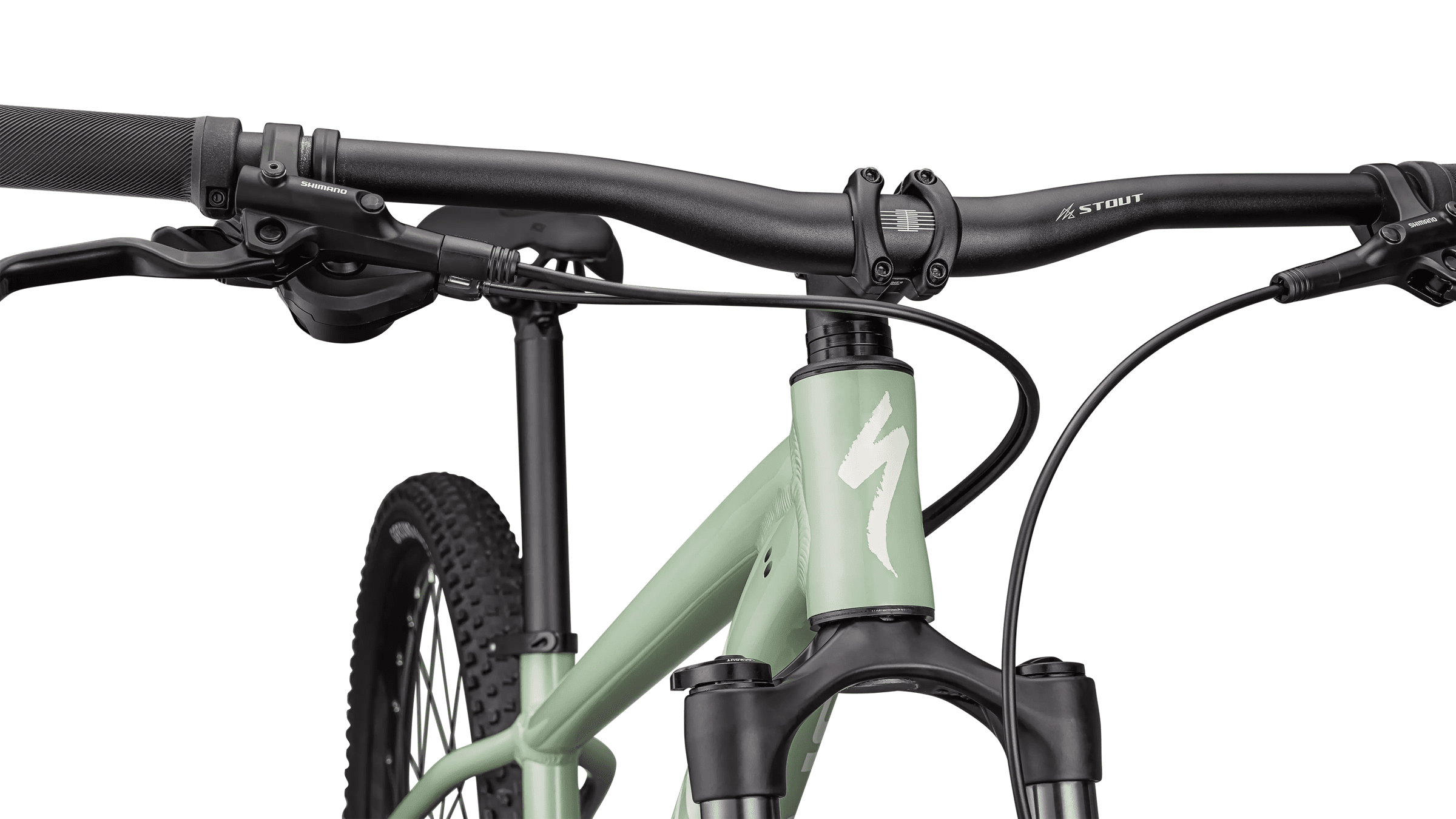 Mountain bicycle Specialized Rockhopper Comp 29 Gloss Pistachio/White Mountains (2026)