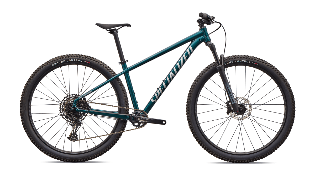 Mountain bicycle Specialized Rockhopper Expert 29 Gloss Emerald Metallic/Shadow Silver (2026)