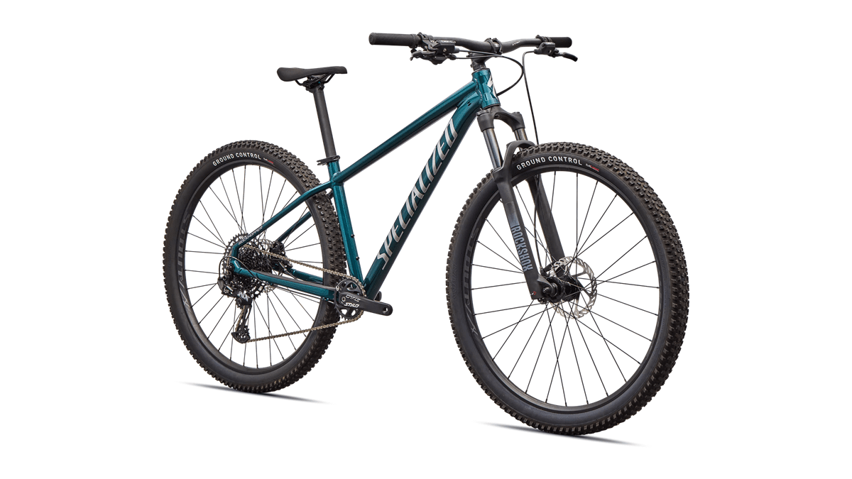 Mountain bicycle Specialized Rockhopper Expert 29 Gloss Emerald Metallic/Shadow Silver (2026)